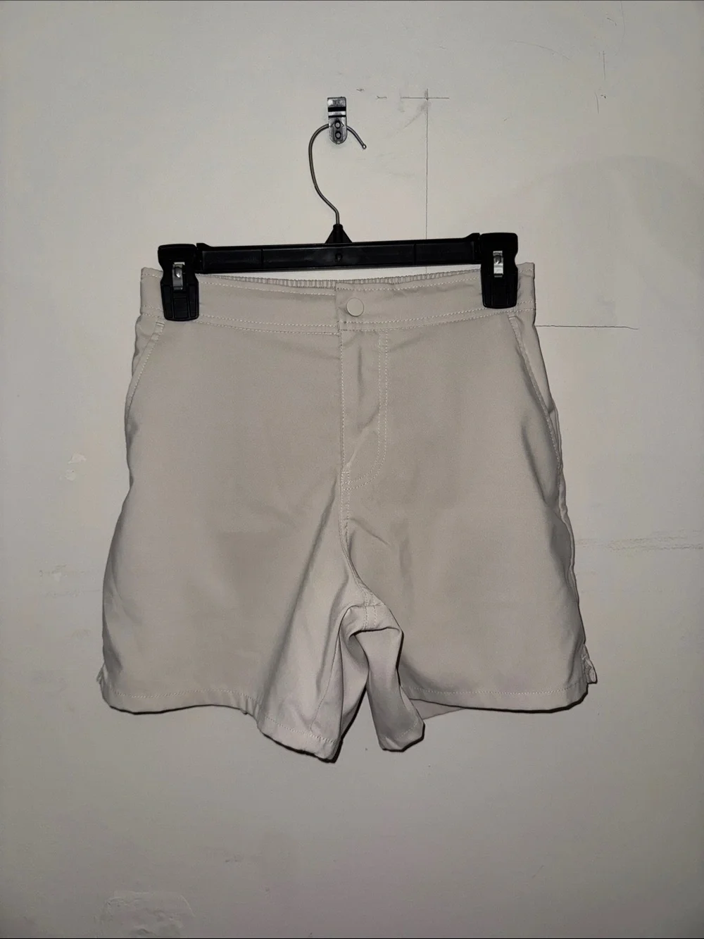 Gilly Hicks Men's Cream Athletic Shorts
